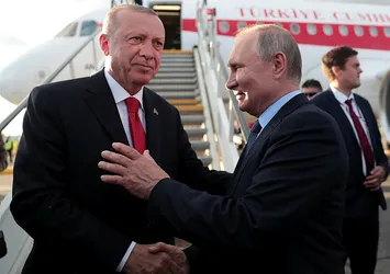 Putin, Başkan Erdoğan'ı havalimanından böyle uğurladı