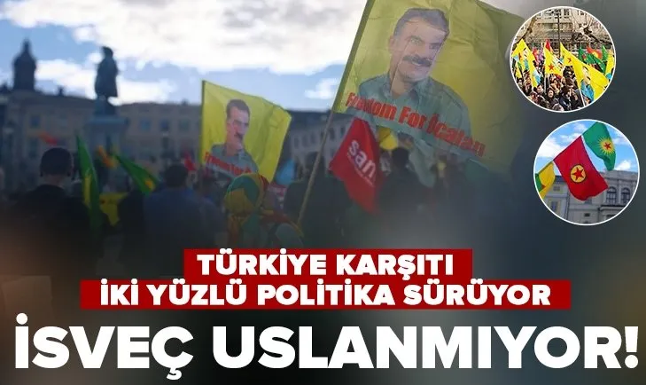 İsveç uslanmıyor: Türkiye karşıtı eylemlere yönelik iki yüzlü politika
