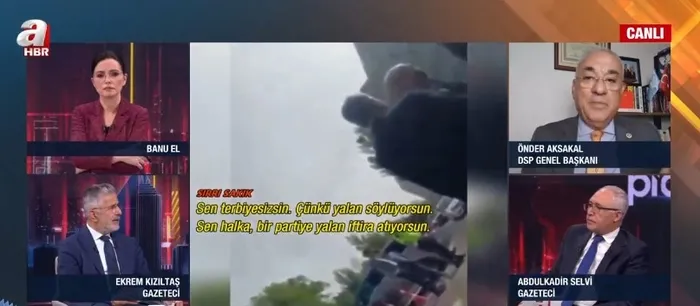 Meclis bahçesine taşınan kavganın perde arkası A Haber’de! DSP Gen. Bşk. Aksakal: Sakık tehdidin yanında fiziki saldırı teşebbüsünde bulundu