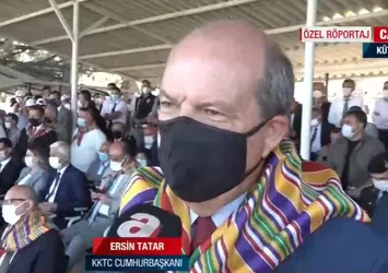KKTC Cumhurbaşkanı Ersin Tatar A Haber'de: Bizi kimse Türkiye'den kopartamaz