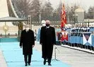 Türkiye’ye kritik ziyaret! Başkan Erdoğan resmi törenle karşıladı