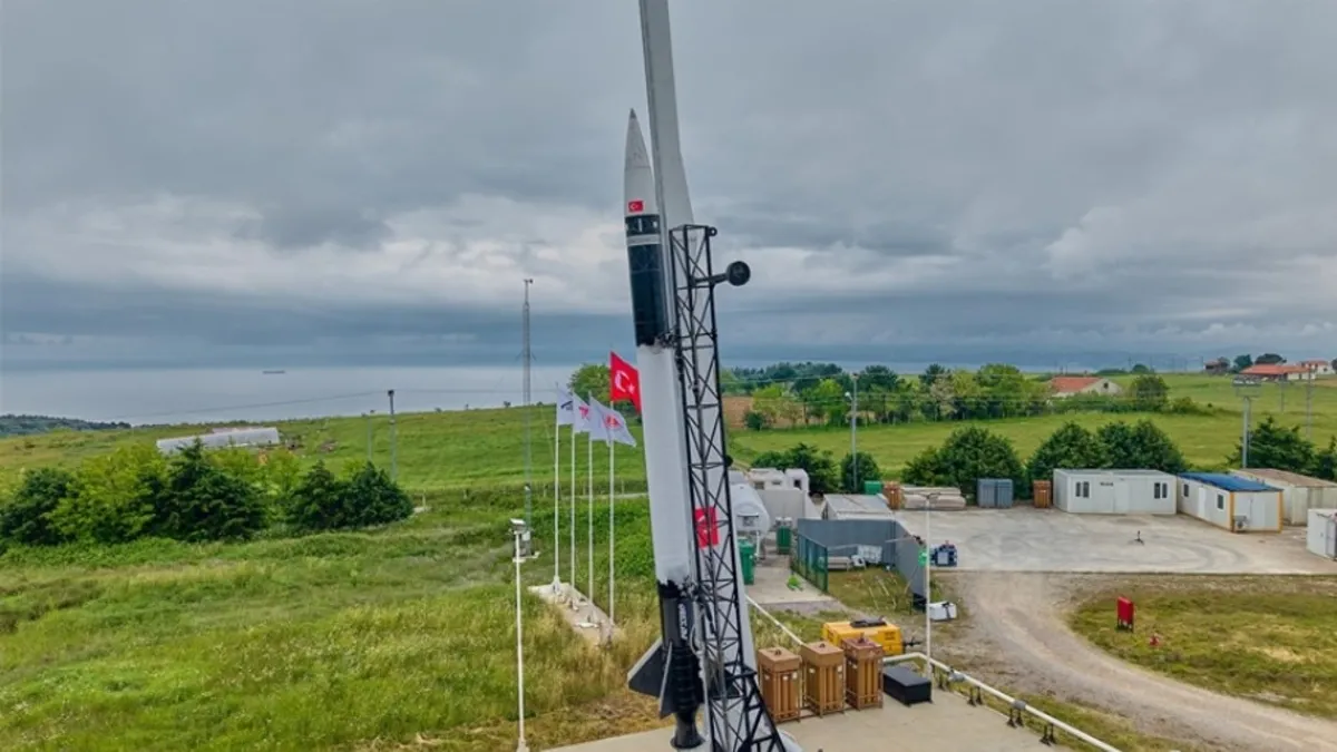 DeltaV hibrit roketinden rekor! 200 km irtifaya ulaştı