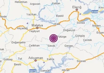 Son dakika: Malatya'da deprem