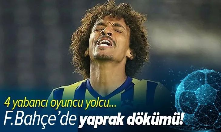Fenerbahçe’de yaprak dökümü! Tisserand, Gustavo, Samatta ve Zanka...