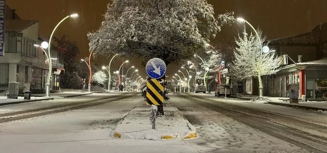 Türkiye'de en soğuk gece sıfırın altında 11 dereceyle Bolu'da yaşandı