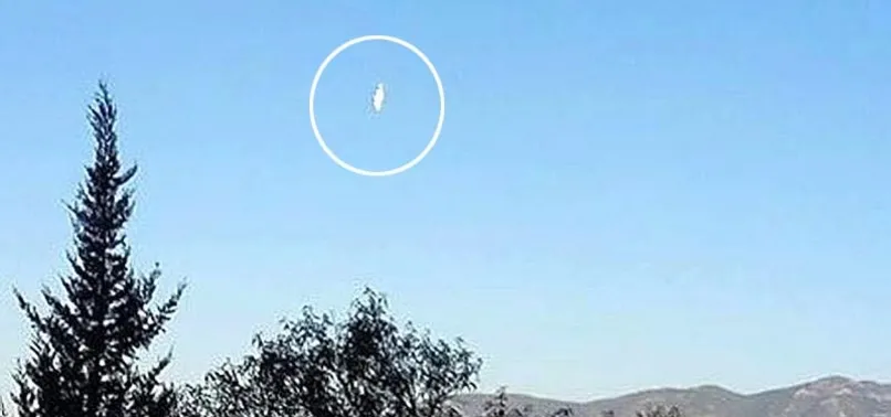 Kaş'ta gökyüzünde görülen cisim korkuttu