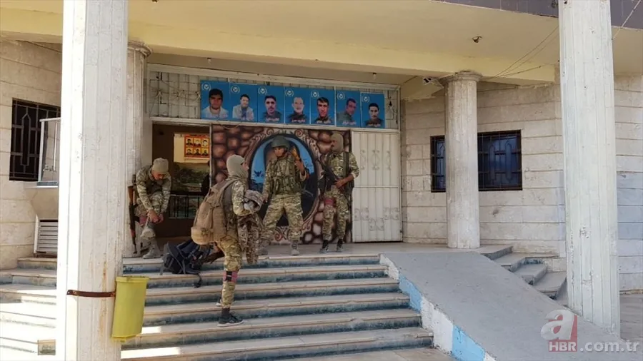 Terör örgütü PYD, Tel Abyad'ı silah deposuna çevirmiş! İşte Barış Pınarı Harekatı'ndan kritik fotoğraflar... 21