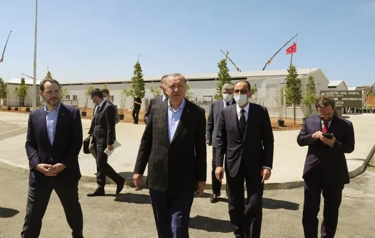Başkan Erdoğan Sancaktepe ve Yeşilköy’deki pandemi hastanelerini inceledi
