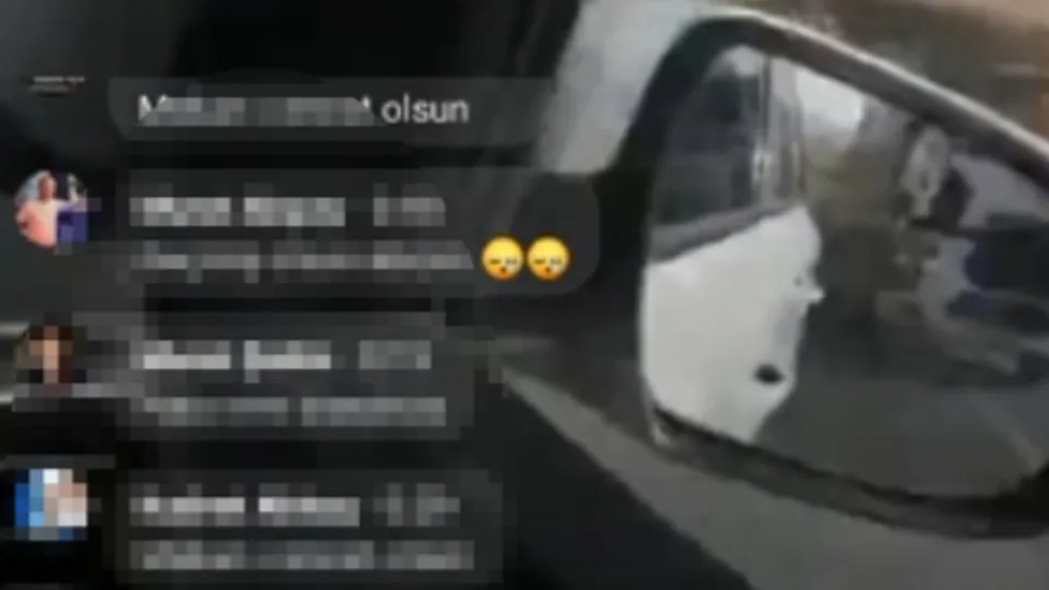 Sosyal medyada canlı yayın yaparken ölümlü kaza