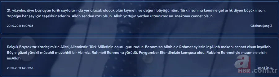 SİHA'ların fikir babası Özdemir Bayraktar'a övgü dolu mesajlar! Bu vatan uğruna... 15