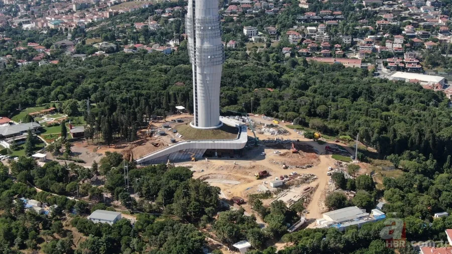 Çamlıca televizyon kulesinde sona yaklaşılıyor 7