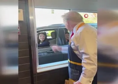 Trump hamburgercide çalıştı