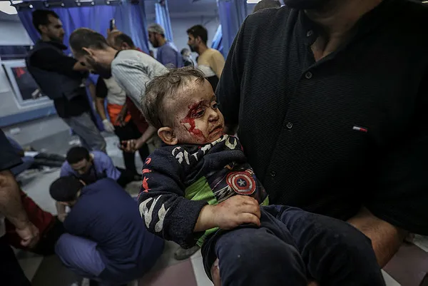 İsrail Gazze’deki El-Ehli Baptist Hastanesi’ni vurdu! 500’den fazla can kaybı...