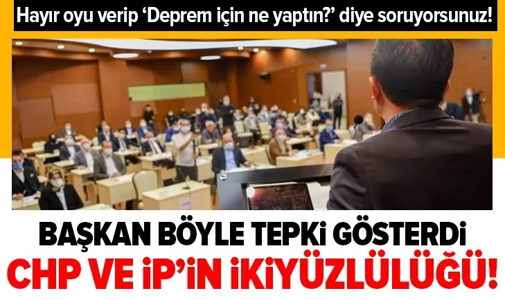 Tuzla Belediye Başkanı Şadi Yazıcı’dan CHP ve İYİ Parti’ye tepki: Hayır oyu verip ‘Deprem için ne yaptın?’ diye soruyorsunuz!