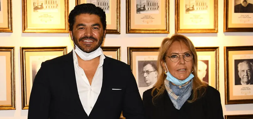 Ebru Şallı'nın eşi Uğur Akkuş 130 bin maske bağışladı