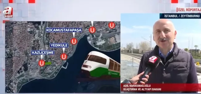Bakan Karaismailoğlu A Haber’de! Yeni nesil ulaşım projesi