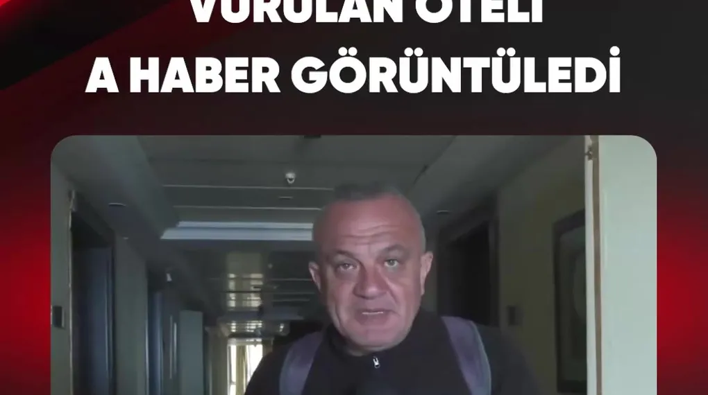VURULAN OTELİ A HABER GÖRÜNTÜLEDİ