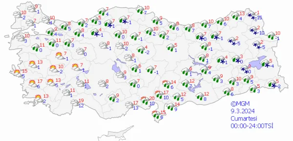1709610302501.png Günlerdir beklenen sağanak yağış bugün başlıyor! Sıcaklıklar 10 derece birden düşecek! Meteoroloji'den üst üste yeni uyarılar... - 10
