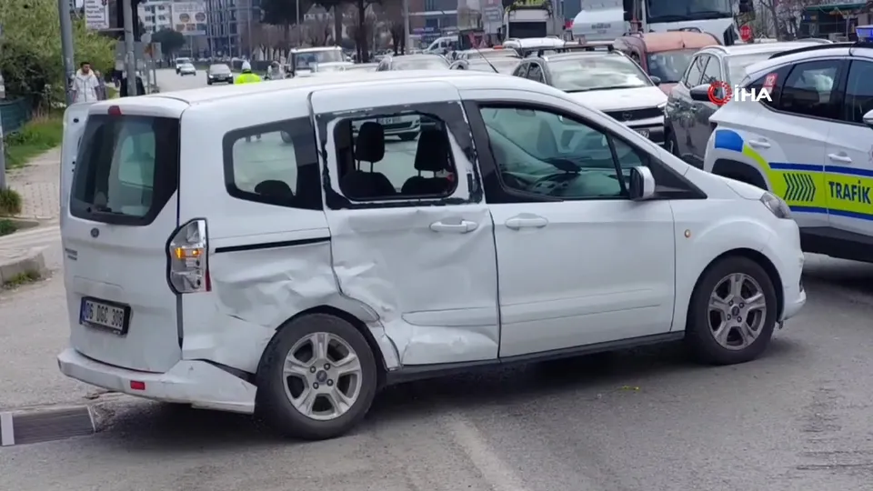 Samsun’da trafik kazası: 2 yaralı