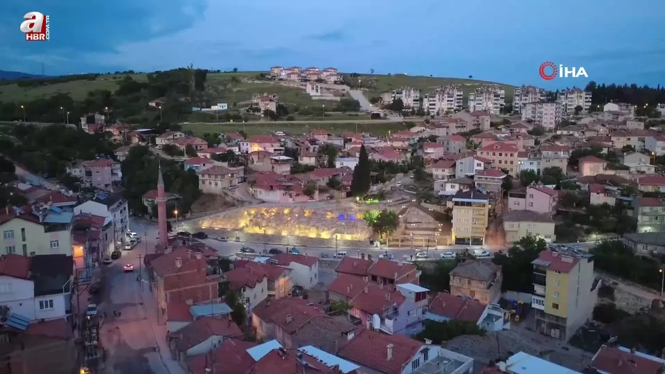 Atıl alan göz kamaştıran şelaleye dönüştü