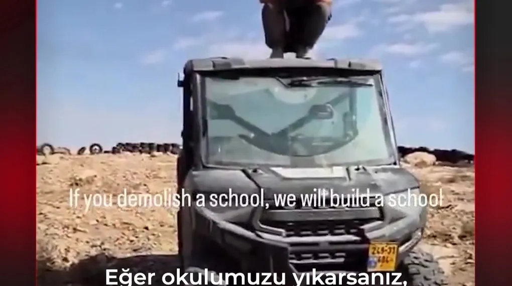 FİLİSTİNLİ ŞAMA'DAN DİMDİK DURUŞ
