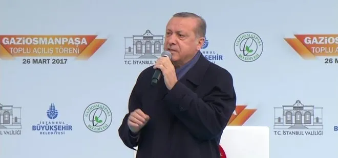 CUMHURBAŞKANI ERDOĞAN: SİZ FAŞİSTSİNİZ FAŞİST!