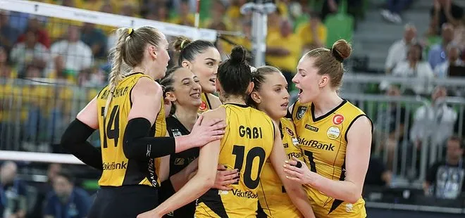 VakıfBank Kadın Voleybol Takımı, 5. kez Avrupa şampiyonu oldu! Başkan Erdoğan’dan tebrik
