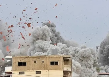 İşgalci İsrail’den Lübnan’a saldırı!