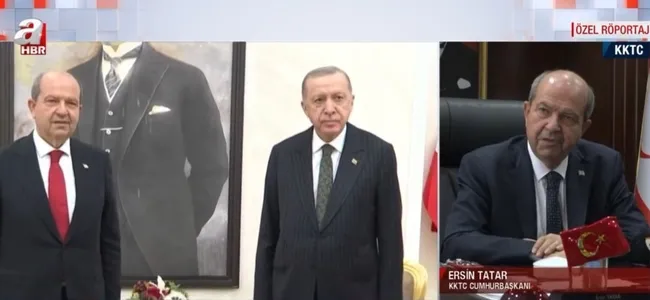 KKTC Cumhurbaşkanı Ersin Tatar A Haber’e konuştu: Azerbaycan’dan resmi davet alacağım