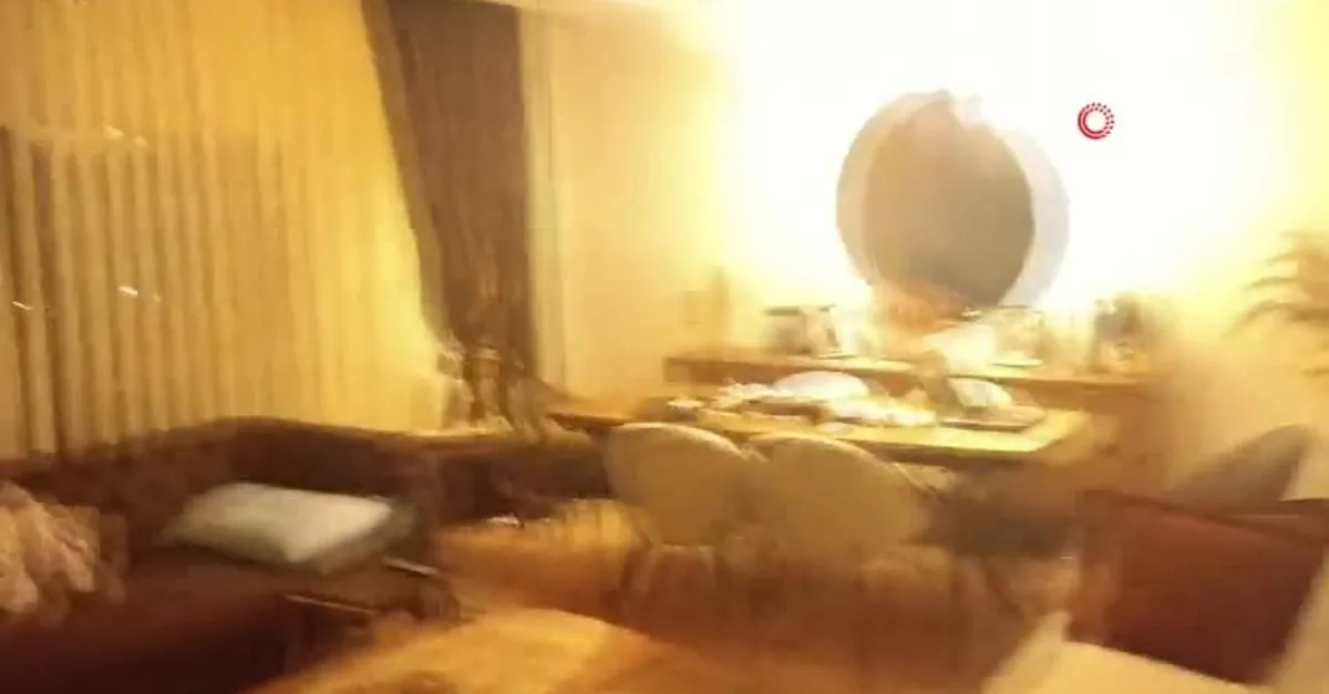 Mersin'de DEPREM paniği kamerada