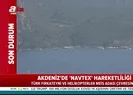 Doğu Akdenizde hareketli saatler! Türk fırkateyni...