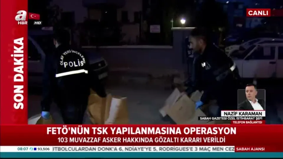 FETÖ’nün TSK yapılanmasına operasyon