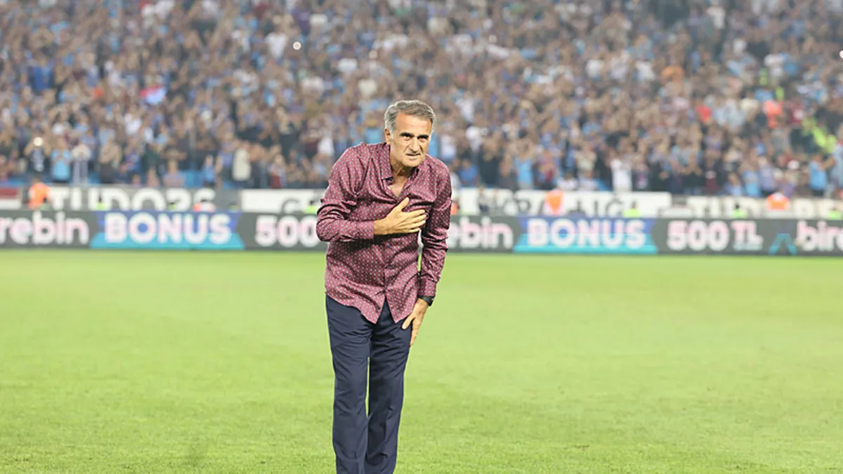Trabzonspor'da teknik direktör Şenol Güneş'in sözleşmesi feshedildi