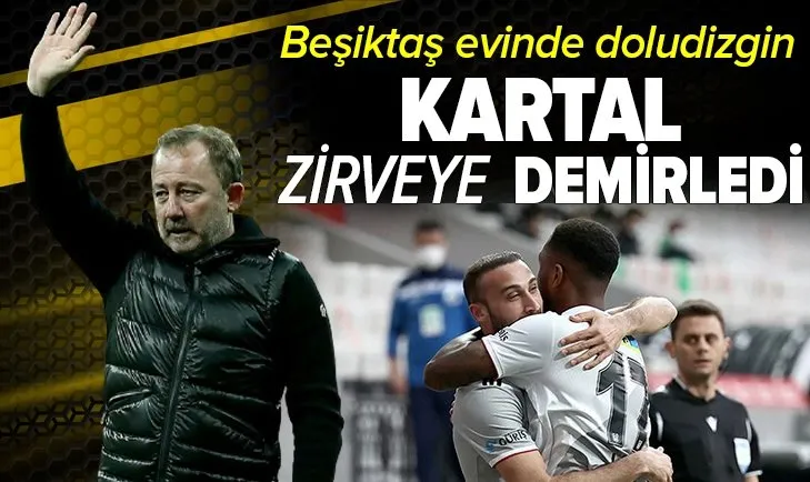 Beşiktaş zirveye demir attı! Beşiktaş 3-0 Alanyaspor MAÇ SONUCU-ÖZET