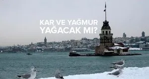 27 il için kar ve yağmur uyarısı!
