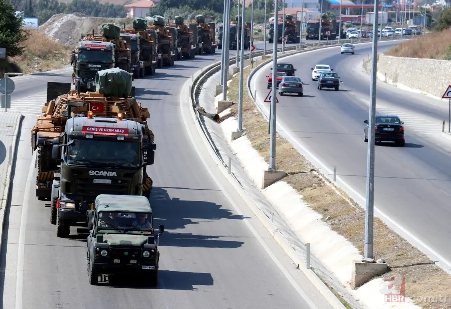 Suriye sınırına askeri sevkiyat 9