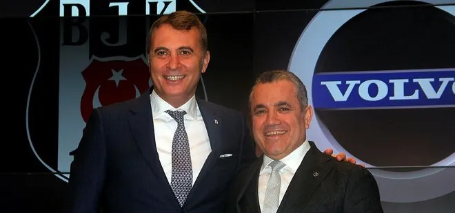 Beşiktaş Kulübü Volvo ile sponsorluk anlaşması yaptı