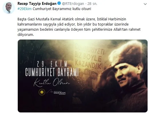 SON DAKİKA: Başkan Erdoğan ve devlet erkanından Anıtkabir’e ziyaret