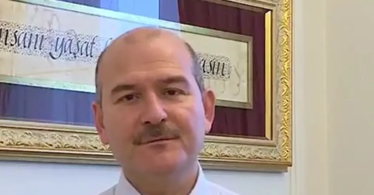 İçişleri Bakanı Süleyman Soylu'dan videolu mesaj! Ünlü isimler de destek verdi | Video