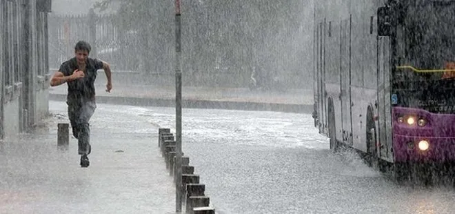 Meteoroloji İstanbul için saat verdi! Dikkat yağmur geliyor...