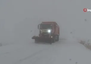 Kars’ta yoğun sis