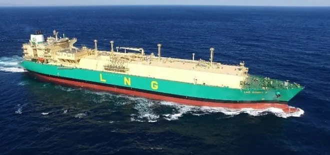 Nijerya’dan yola çıkan LNG gemisi gelecek hafta Türkiye’de olacak