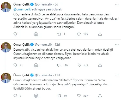 Son dakika: AK Parti Sözcüsü Ömer Çelik'ten Başkan Erdoğan'a "diktatör" diyen İtalya Başbakanı Draghi'ye sert tepki - 1
