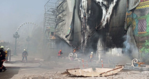 SON DAKİKA...ANKAPARK’I ALEVLER SARDI