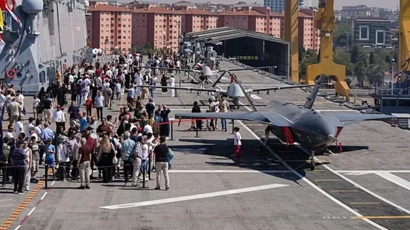 TEKNOFEST Mavi Vatan’da büyük coşku! TCG Anadolu'da 30 Ağustos yoğunluğu