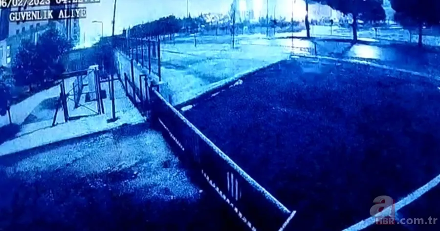 Depreme ait yeni görüntüler ortaya çıktı! İşte gökyüzünde ortaya çıkan ışık hüzmesi ve sallantı anı 3