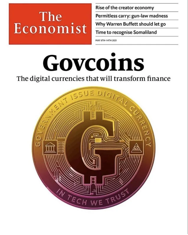 The Economist’ten dikkat çeken kapak: Devletlerin ’Govcoins’i mi olacak?