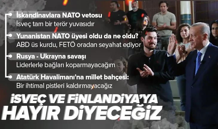 Son dakika: Başkan Recep Tayyip Erdoğan Millet Kütüphanesi’nde gençlerle buluştu