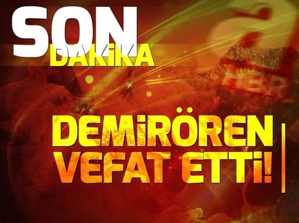 Cumhurbaşkanı Erdoğan'dan Demirören'in vefatı sonrası taziye mesajı - 1