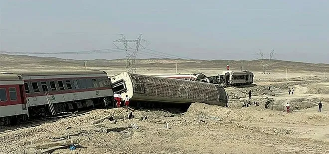 Tabas-Yezd seferini yapan yolcu treninin raydan çıkması: Dışişleri Bakanlığından İran’a başsağlığı mesajı